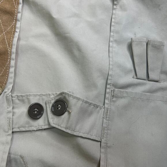 Vintage Americas Finest Sport Clothing 70s 10X Hunting Gilet Vest Size 38 Small - Picture 4 of 10